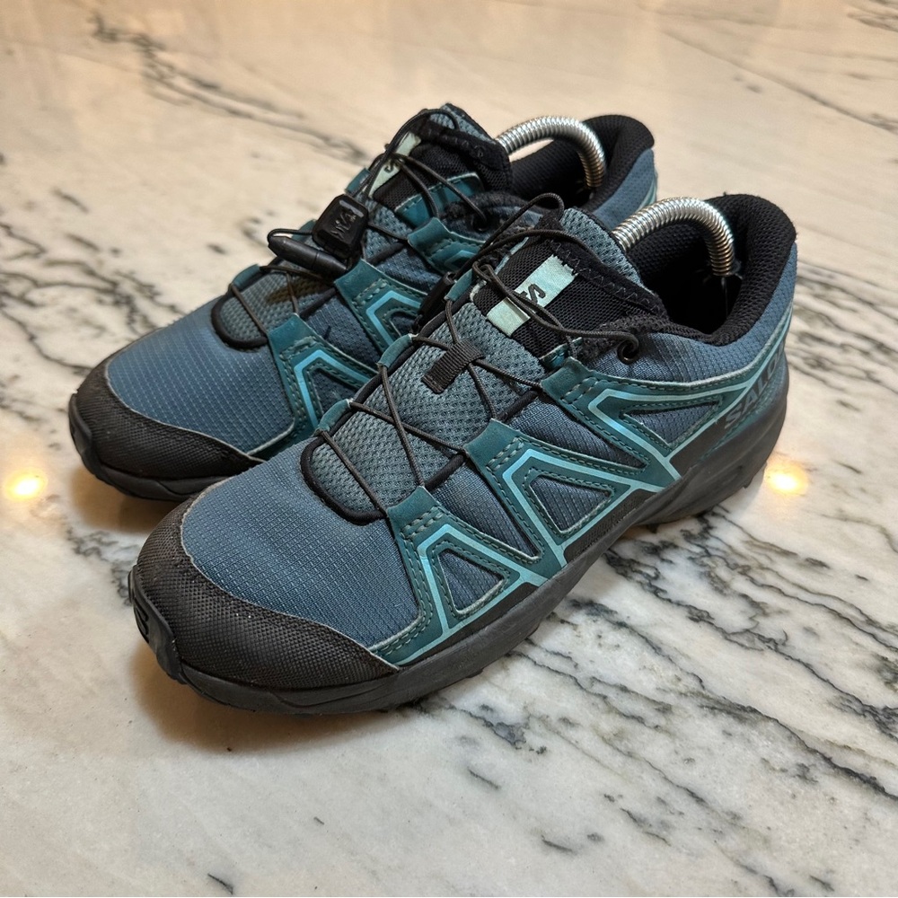 Salomon‎ Speedcross Women’s 6.5 Trail Running Shoes Teal Contagrip